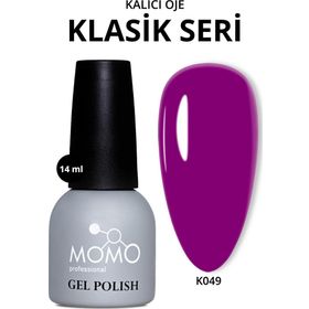 Momo Professional K049 Eflatun 14 ml Kalıcı Oje