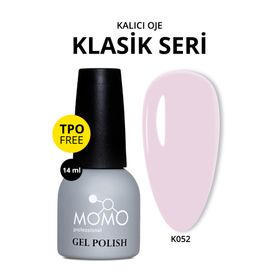 Momo Professional K052 Nude Lila 14 ml Kalıcı Oje