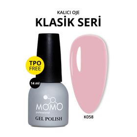 Momo Professional K058 Yavruağzı 14 ml Kalıcı Oje