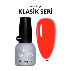 Momo Professional K059 Mercan Kırmızı 14 ml Kalıcı Oje