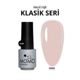 Momo Professional K060 Klasik Nude 4 ml Kalıcı Oje