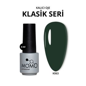 Momo Professional K063 4 ml Çam Yeşili Kalıcı Oje