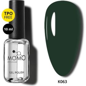 Momo Professional K063 Koyu Çam Yeşili 10 ml Kalıcı Oje