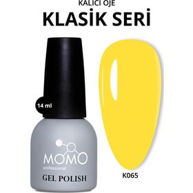 Momo Professional K065 Sarı 14 ml Kalıcı Oje