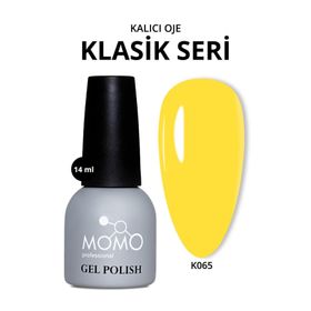 Momo Professional K065 Sarı 14 ml Kalıcı Oje