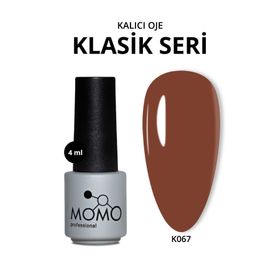 Momo Professional K067 Türk Kahvesi 4 ml Kalıcı Oje