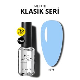 Momo Professional K071 Bebek Mavisi 10 ml Kalıcı Oje