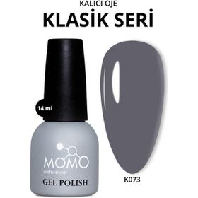 Momo Professional K073 Koyu Gri 14 ml Kalıcı Oje