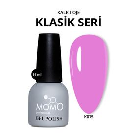 Momo Professional K075 Eflatun 14 ml Kalıcı Oje