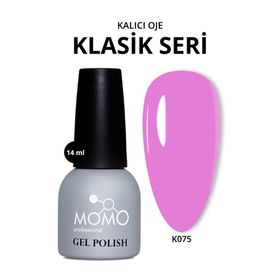 Momo Professional K075 Eflatun 14 ml Kalıcı Oje