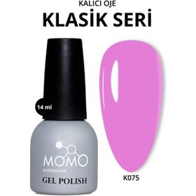 Momo Professional K075 Leylak 14 ml Kalıcı Oje