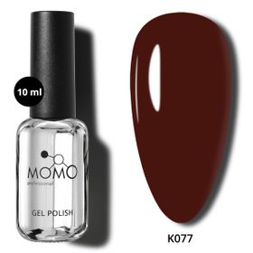 Momo Professional K077 Kızıl Kahve 10 ml Kalıcı Oje