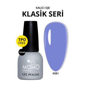 Momo Professional K081 Açık Leylak 14 ml Kalıcı Oje