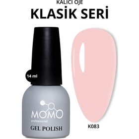 Momo Professional K083 Pembe Ten Rengi 14 ml Kalıcı Oje