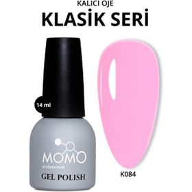 Momo Professional K084 Açık Pembe 14 ml Kalıcı Oje