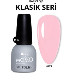 Momo Professional K093 Toz Pembe 14 ml Kalıcı Oje
