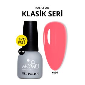 Momo Professional K096 Koyu Mercan 14 ml Kalıcı Oje