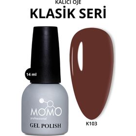Momo Professional K103 Kahverengi 14 ml Kalıcı Oje