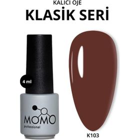 Momo Professional K103 Kahverengi 4 ml Kalıcı Oje