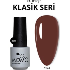 Momo Professional K103 Kahverengi 4 ml Kalıcı Oje