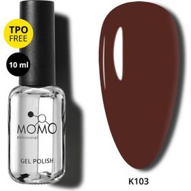 Momo Professional K103 Klasik Kahve 10 ml Kalıcı Oje