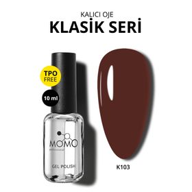Momo Professional K103 Klasik Kahve 10 ml Kalıcı Oje