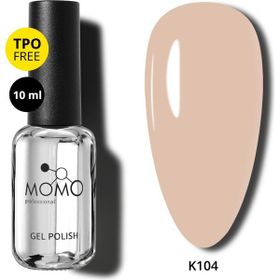 Momo Professional K104 Bej 10 ml Kalıcı Oje