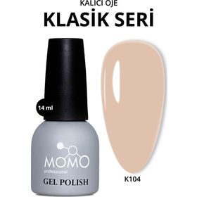 Momo Professional K104 Bej 14 ml Kalıcı Oje