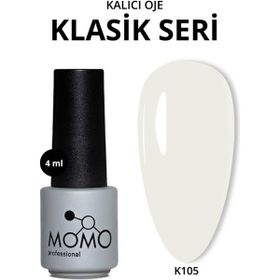 Momo Professional K105 Kırık Beyaz 4 ml Kalıcı Oje