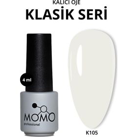 Momo Professional K105 Kırık Beyaz 4 ml Kalıcı Oje