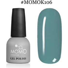 Momo Professional K106 Yeşil Gri 14 ml Kalıcı Oje