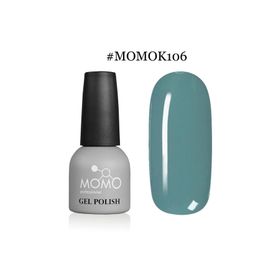 Momo Professional K106 Yeşil Gri 14 ml Kalıcı Oje