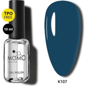 Momo Professional K107 Koyu Petrol Mavisi 10 ml Kalıcı Oje
