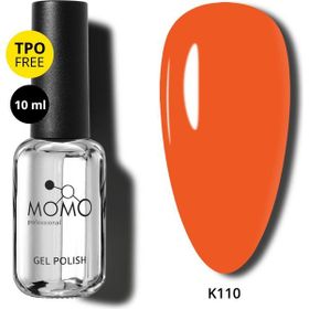 Momo Professional K110 Koyu Turuncu 10 ml Kalıcı Oje