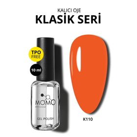 Momo Professional K110 Koyu Turuncu 10 ml Kalıcı Oje