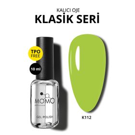 Momo Professional K112 Fıstık Yeşili 10 ml Kalıcı Oje