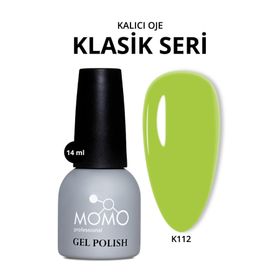 Momo Professional K112 Fıstık Yeşili 14 ml Kalıcı Oje