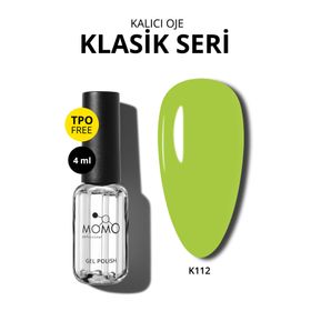 Momo Professional K112 Fıstık Yeşili 4 ml Kalıcı Oje