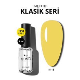 Momo Professional K113 Dark Butter Yellow 4 ml Kalıcı Oje