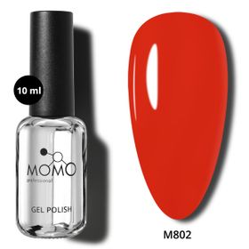 Momo Professional M802 Vermilyon Turuncusu 10 ml Kalıcı Oje