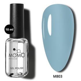 Momo Professional M803 Dumanlı Porselen Mavisi 10 ml Kalıcı Oje