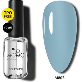 Momo Professional M803 Dumanlı Porselen Mavisi 10 ml Kalıcı Oje