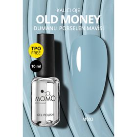 Momo Professional M803 Dumanlı Porselen Mavisi 10 ml Kalıcı Oje