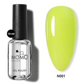 Momo Professional N001 Neon Sarı 10 ml Kalıcı Oje