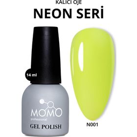 Momo Professional N001 Neon Sarı 14 ml Kalıcı Oje