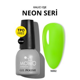 Momo Professional N002 Neon Yeşil 14 ml Kalıcı Oje
