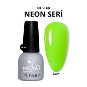 Momo Professional N002 Neon Yeşil 14 ml Kalıcı Oje