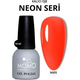 Momo Professional N005 Neon Nar Çiçeği 14 ml Kalıcı Oje