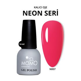 Momo Professional N007 Neon Barbi Pembe 14 ml Kalıcı Oje