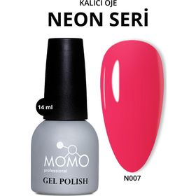 Momo Professional N007 Neon Barbi Pembe 14 ml Kalıcı Oje